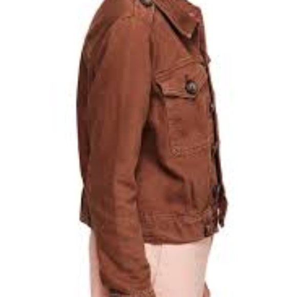 Sale 🍀Free People Eisenhower Denim Jacket - Picture 2 of 7